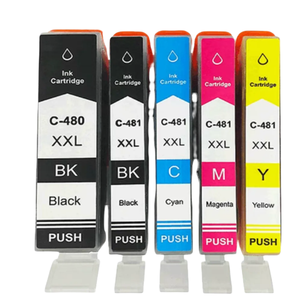 Compatible PGI-480 CLI-481 PGI480XL CLI481XL  Ink Cartridge for Canon PIXMA TS8140 TS8240 TS9140 Printer