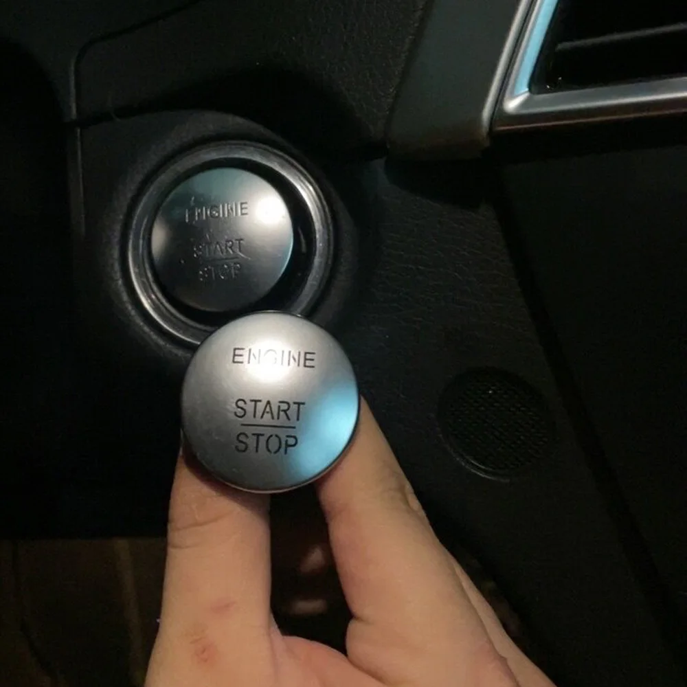 Engine Ignition One-Click Start Stop Button 2215450714 Car Keyless Go Start Stop Push Button for Mercedes Benz E GL ML Class
