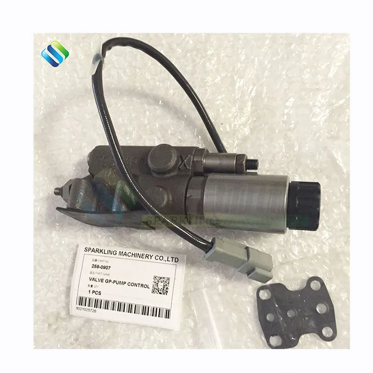 

Excavator Hydraulic Valve Control CAT330D E330D Pump control head group 259-0907