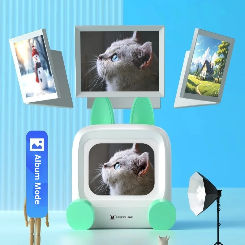 MILI TV سمّاعات بلوتوث الذكية روبوت المتكلم الإبداعية لطيف الجدول الحيوانات الأليفة الإلكترونية الحيوانات الأليفة فتاة هدية عيد ميلاد صديقة زوجة هدية