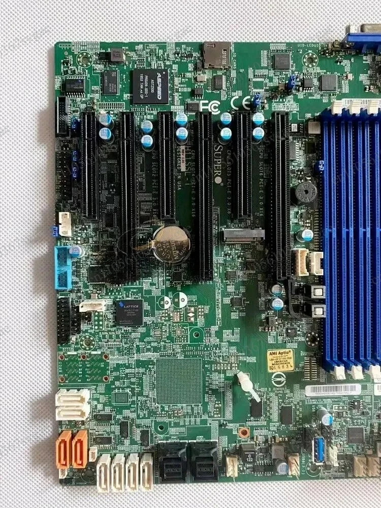 Carte mère de serveur H11SSL-i REV 2.0, monocanal 64 cœurs compatible avec le processeur EPYC 7551P