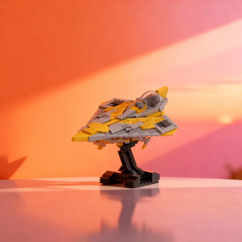 

298 деталей MOC Star Battle Delta Aethersprite Class, конструктор, развивающая игрушка, строительные блоки, рождественский подарок для детей