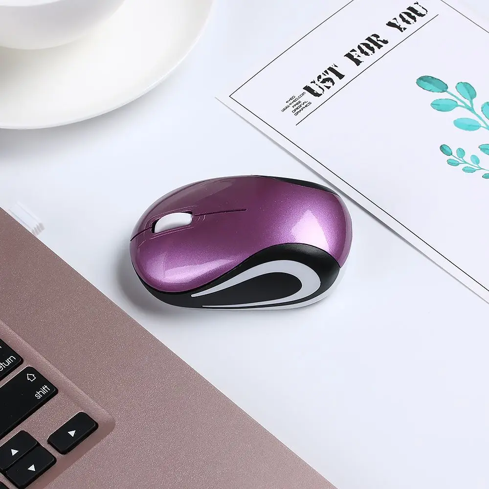 Mini Wireless Mouse with Adjustable DPI, 2.4 GHz USB Receiver description 3