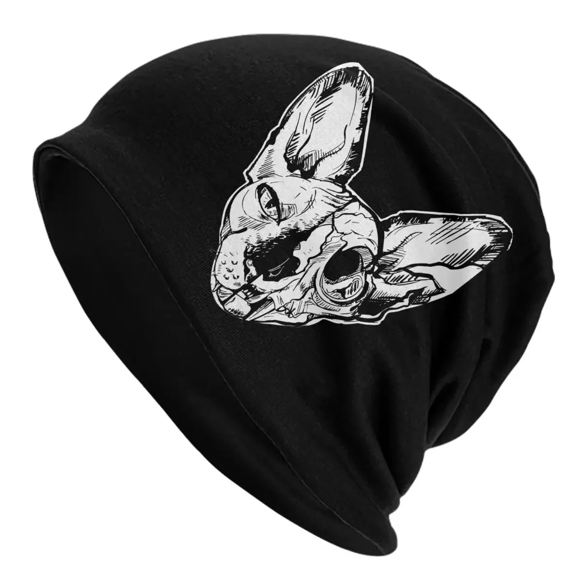 Sphynx Skull Skullies Beanies Hats Cat Fashion Unisex Street Caps Warm Dual-use Bonnet Knitted Hat