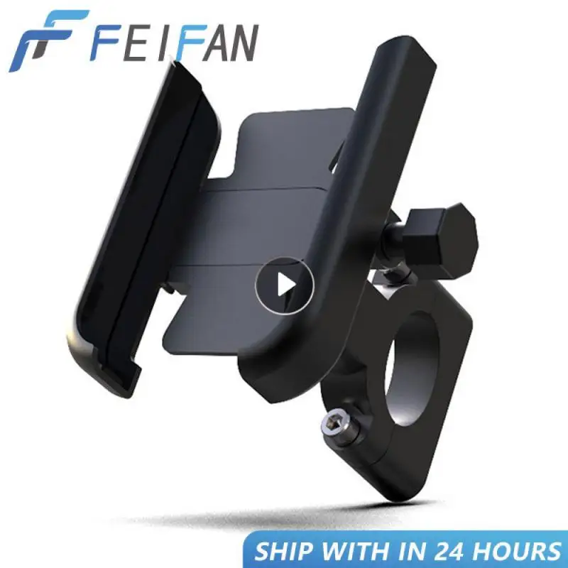 

Feifan Aluminum Alloy Mount Mobile Phone Holder Type Motorcycle Bicycle Shockproof Fixed Navigation Bracket Phone Accessories