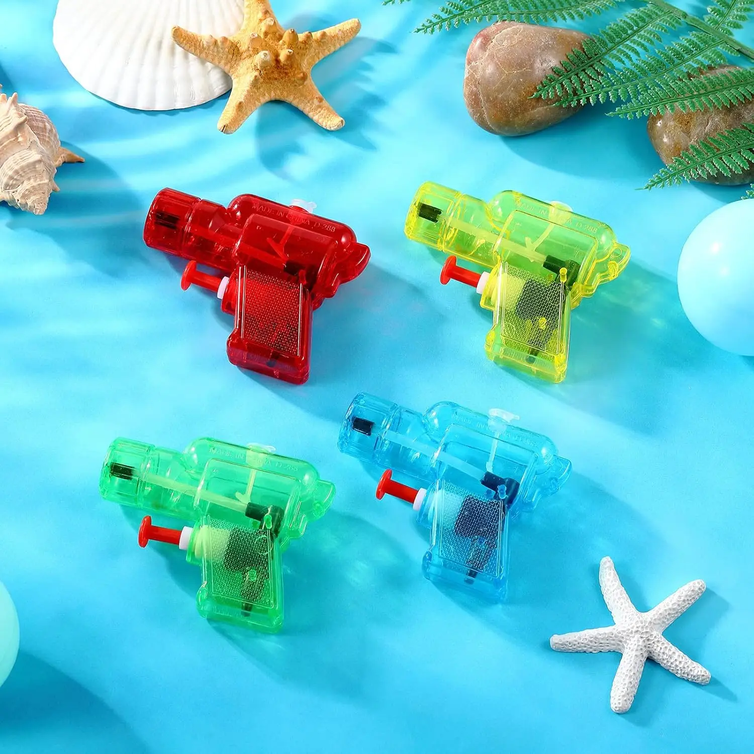 50-200 Pack Mini pistolet à eau pour garçons et filles pistolets à eau colorés petit pistolet jouet pistolet en plastique pour parc aquatique de plage