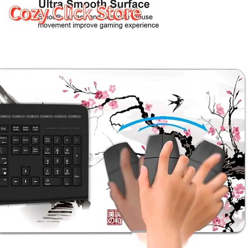 Cartoon anime Mousepad New MousePads Keyboard Pad Mouse Mat Gamer Soft Office Carpet Table Mat Desktop PC carpet Big Mouse Pad