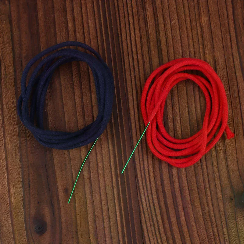 Mechas de algodón puro de 100CM de largo con aguja para encendedor Z y la mayoría de encendedores de gasolina, accesorios de reparación de repuesto