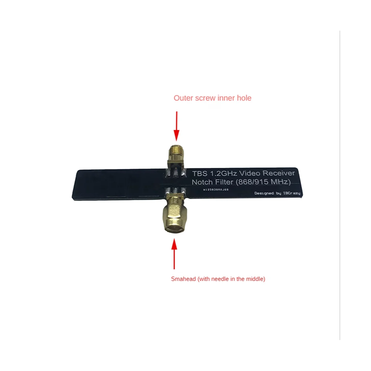 Filter (868/915 Mhz) Tbs 1.2Ghz Inkeping Fpv 1.3G Foto Transmissie Vrx Inkeping Filter