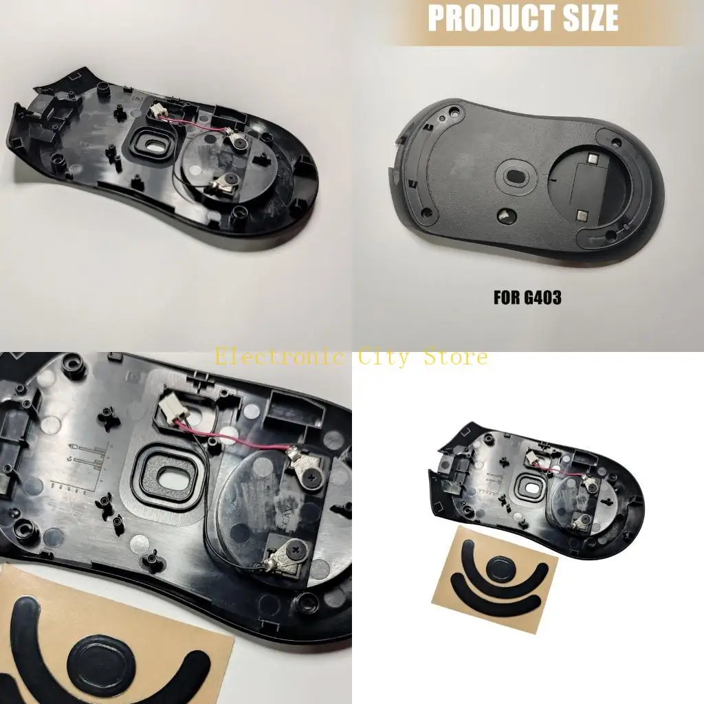 

High Strength Wear Resistant Mouse Shell Set Easy On for G403 Gaming Office HU8D