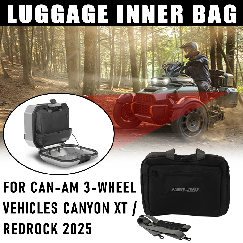 

Motorcycle FOR Can-Am CANYON XT Canyon REDROCK 2025 New Accessories Suitcases Inner Bags Toolbox Tail Box Saddlebag