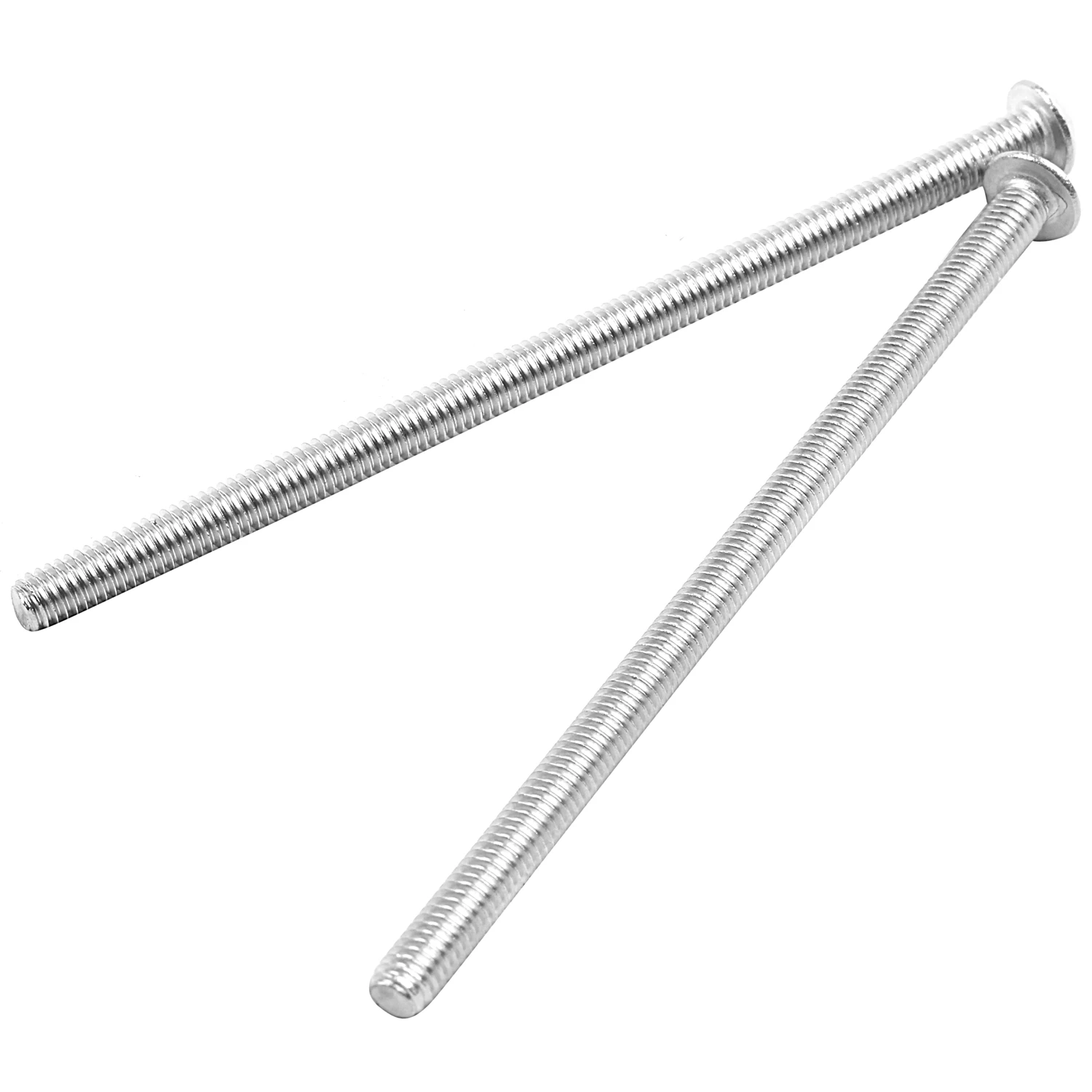 Stainless Steel Button Head Screw, Hex Socket Bolts Type:M4 / 4mm Bolt size:M4 x 80mm Your pack quantity:10