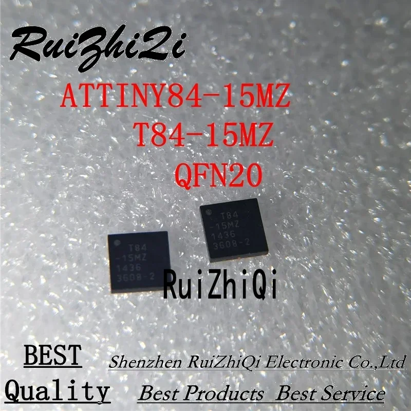 NEW 5PCS/LOT ATTINY84-15MZ ATTINY84-15 ATTINY84 TINY84 T84-15MZ T84 QFN-20