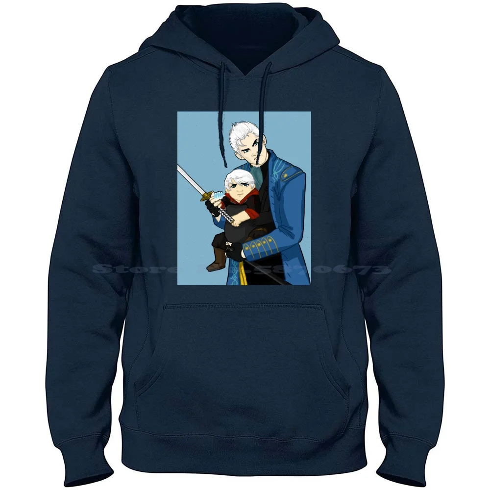 I Know Nothing About Dmc 100% Pure Cotton Hoodie Tshirt Video Game Dmc Vergil Dmc Nero