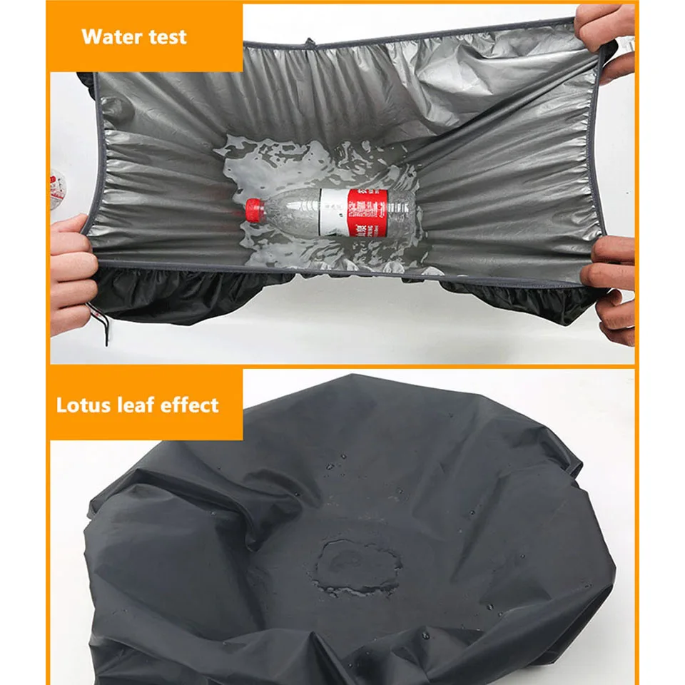 KoKossi アウトドアスポーツレインカバー 25-60L 防水バックパックレインカバーサイクリングバックパック登山キャンプダストカバー