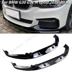 G30 G31 M-Sport paraurti anteriore Spoiler Splitter diffusore copertura per BMW serie 5 525i 530i 2017 2018 2019 2020 Kit corpo di protezione