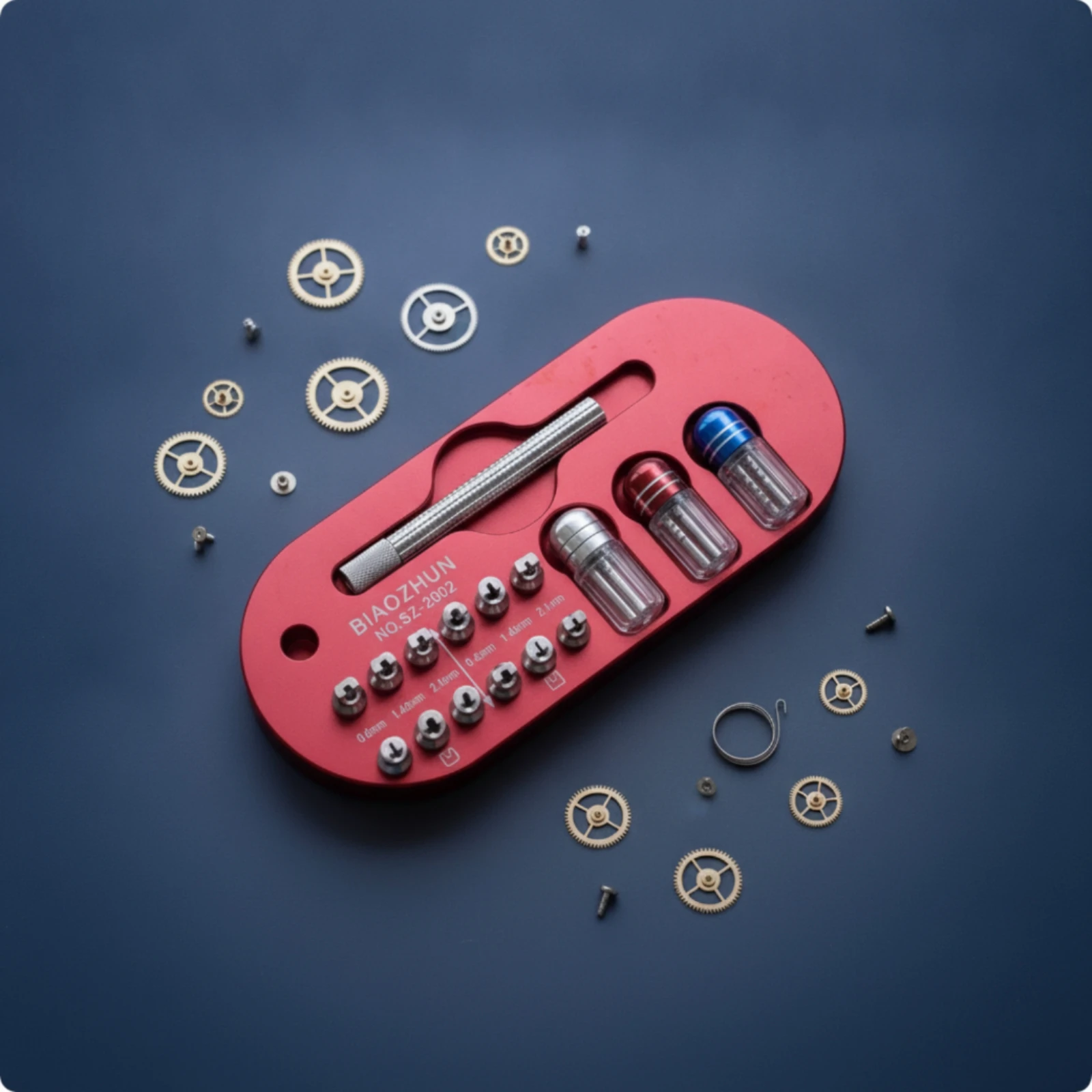 Watch Hand Removal Tool Professional Watch Hand Remover with Storage Base Watchmakers Repair Kit Ergonomic Easy to Use