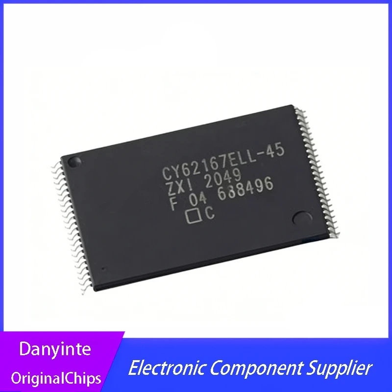 2Pcs/Lot  CY62167ELL-45ZXI  CY62167 TSOP-48