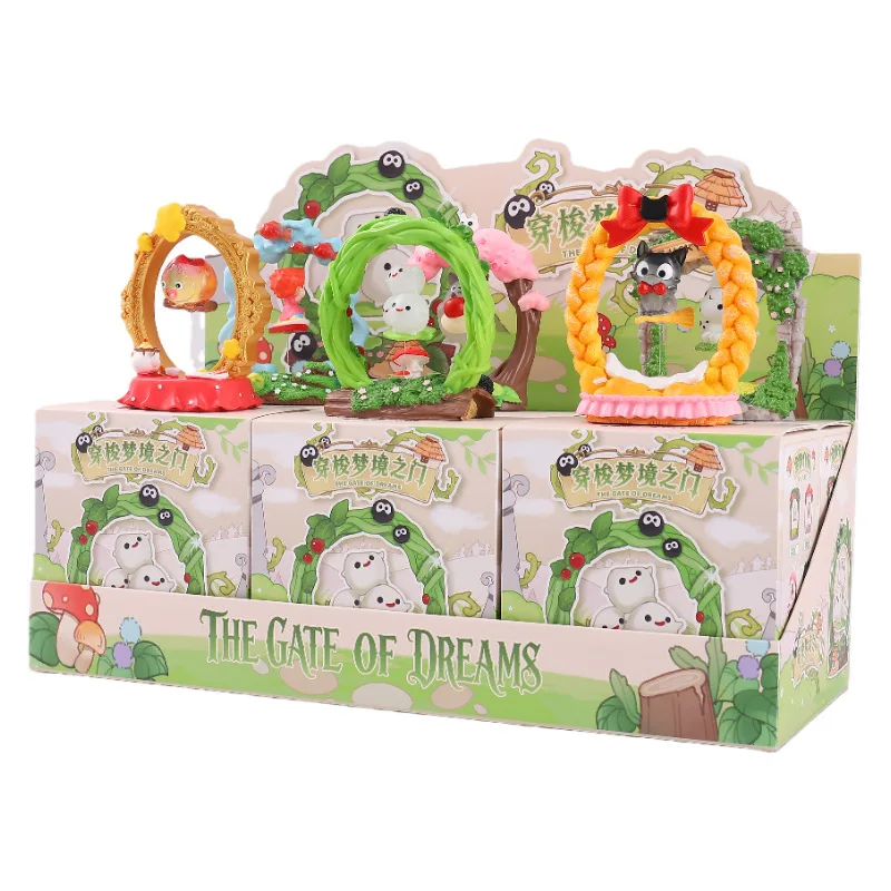 

New Hayao Miyazaki Shuttle Fantasy Gate Blind Box Anime Classic Figure Doll Collectibles Souvenirs Toy Gift Wholesal