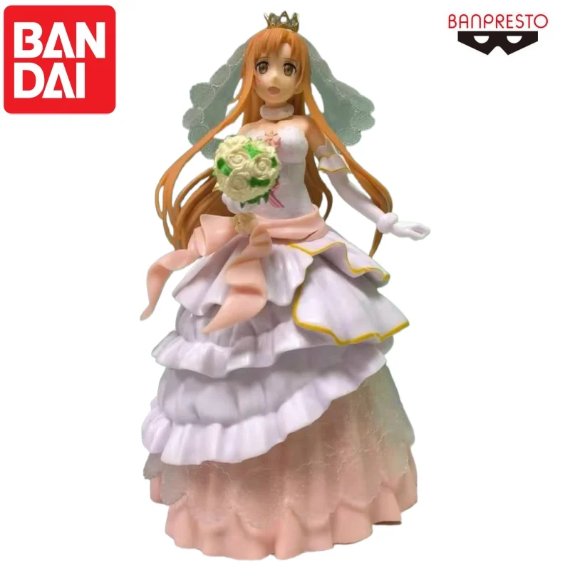 

Bandai In Stock Original Banpresto Asuna Doll Brand New Boxed Action Figure Animation Peripherals Anime Characters Garage