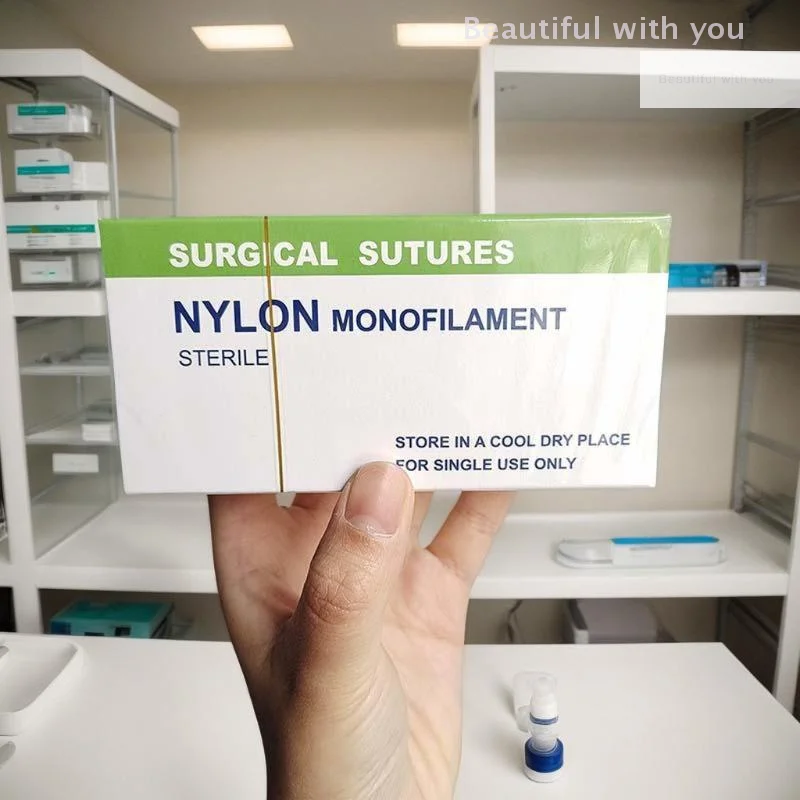 

Pack 1/2/3: 4.0 Surgical Dental Suture Thread Kit - Monofilament Nylon Material for Studying & Teaching