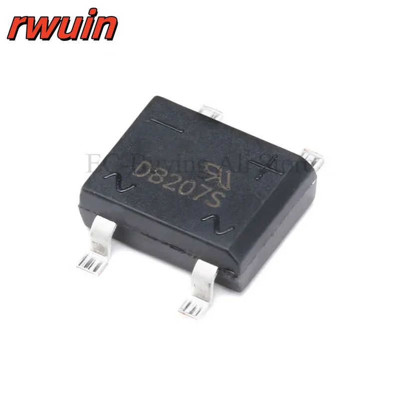 10pcs DB207 DIP SMD DIP-4 Bridge Rectifiers 1000V 1A 1.5A 2A DB157 DB107 DB157S DB207S DB107S SOP-4 Diode Bridge Retifica