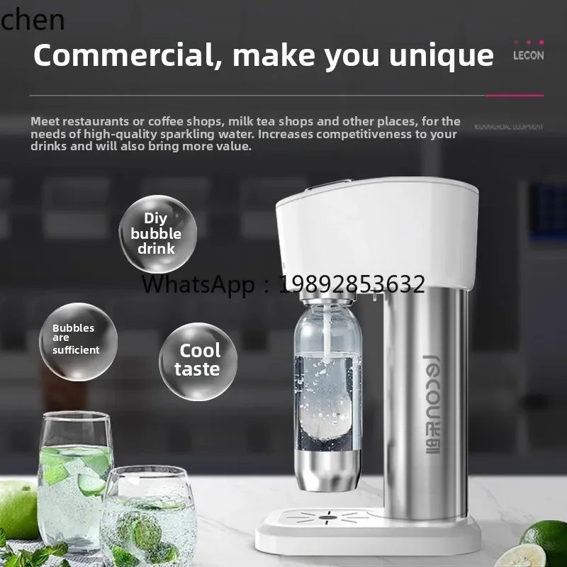 cc21soda machine commercial self-made bubble milk tea shop, carbonated beverage bubble water machine