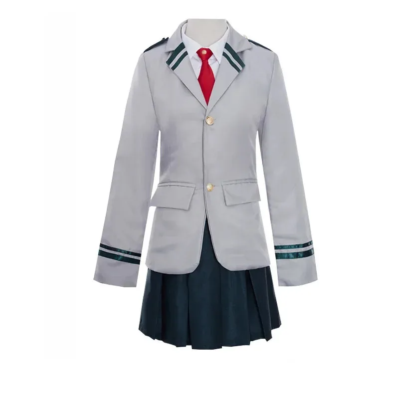 

asdh8@My Hero Academia Anime Midoriya Izuku Cosplay Costume Todoroki Shoto School Uniform Set Wig Suit Unisex Halloween Role Pla