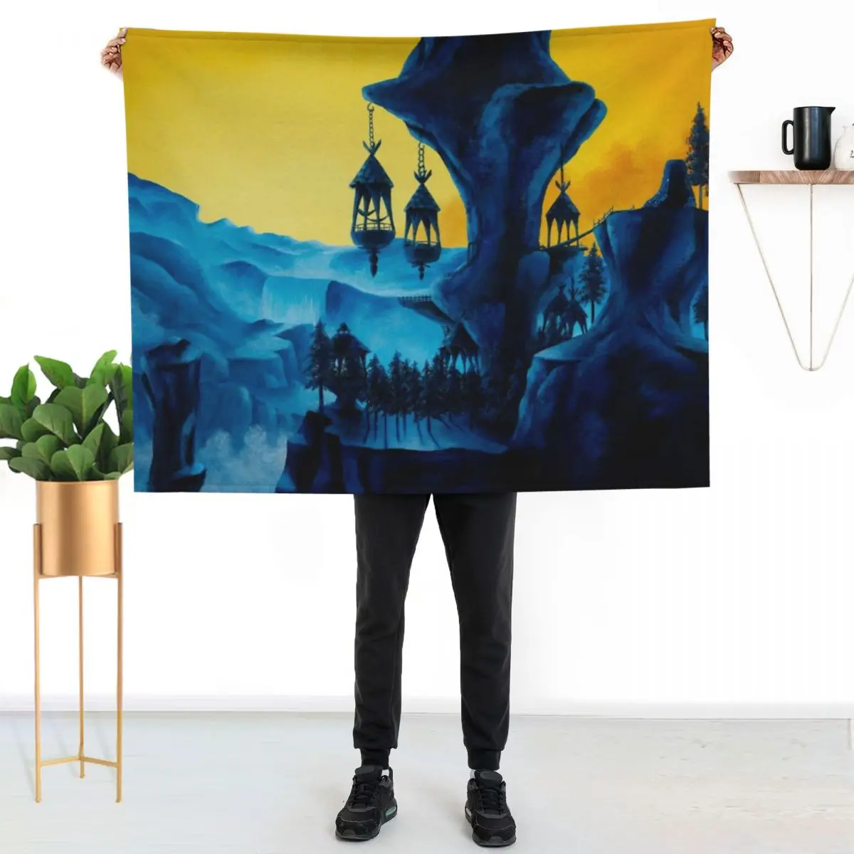 Rito Sunrise Throw Blanket Bed covers Weighted Comforter Flannels Sofa Throw Flannel Fabric Blankets
