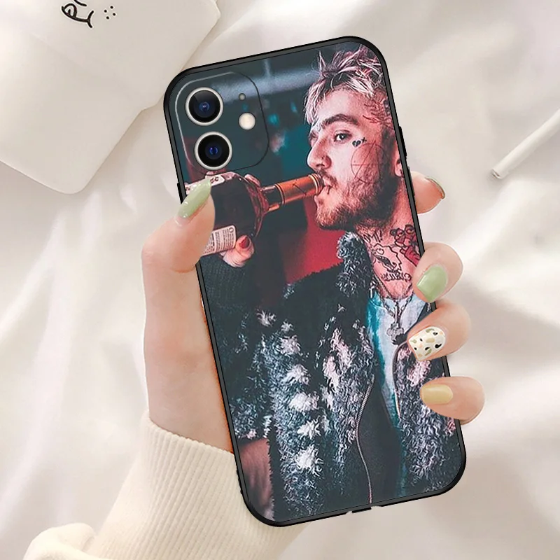 Anti-Drop Soft Phone Case For iphone 16Plus 11 12 13 Mini 14 15 16 Pro XS Max XR 7 8 Plus 16Pro L-Lil P-Peep Cover