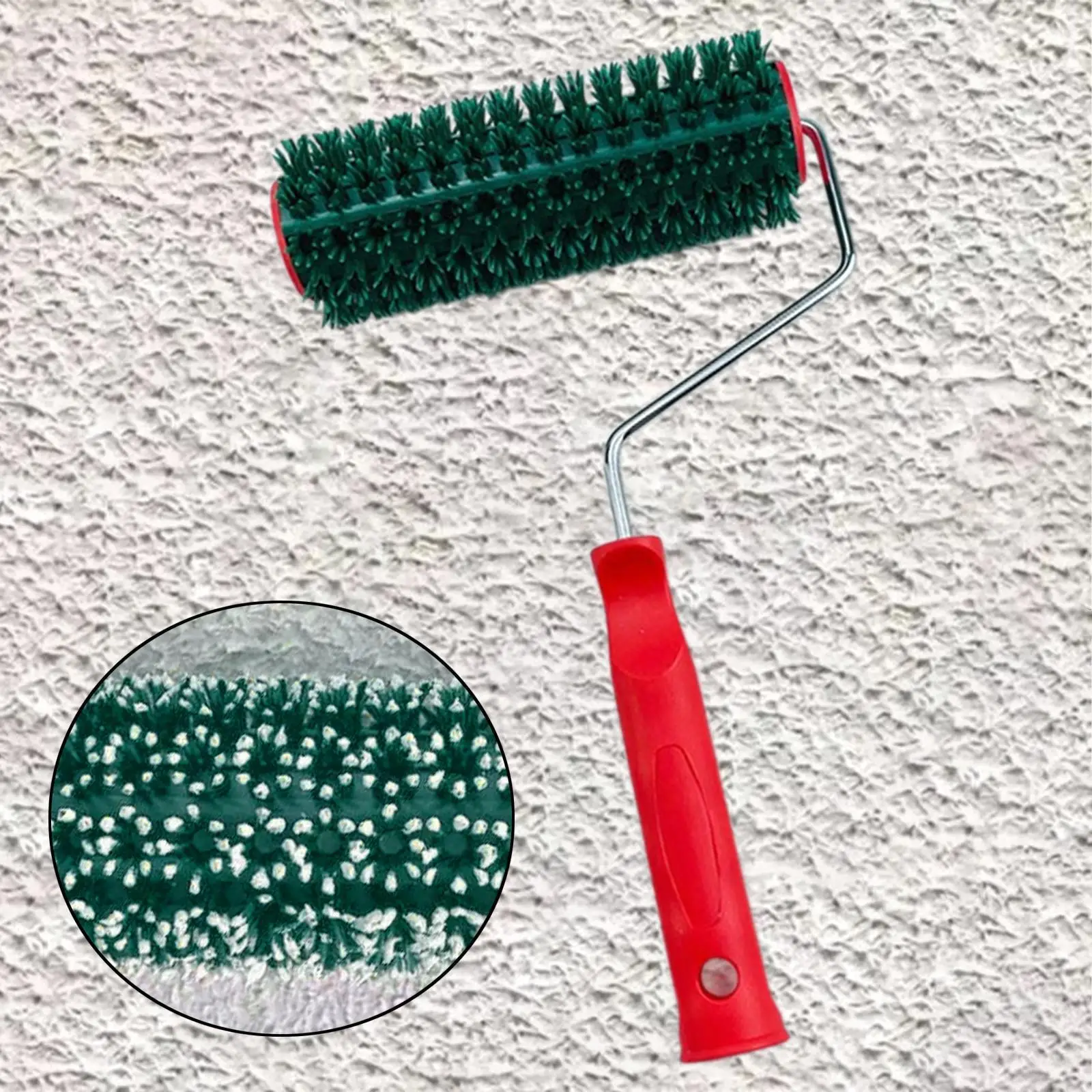 

Валик для рисования, бытовой гладкий катящийся с ручкой, украшение, аксессуар для настенной живописи, сделай сам, художественный инструмент для рисования для внутреннего покрытия