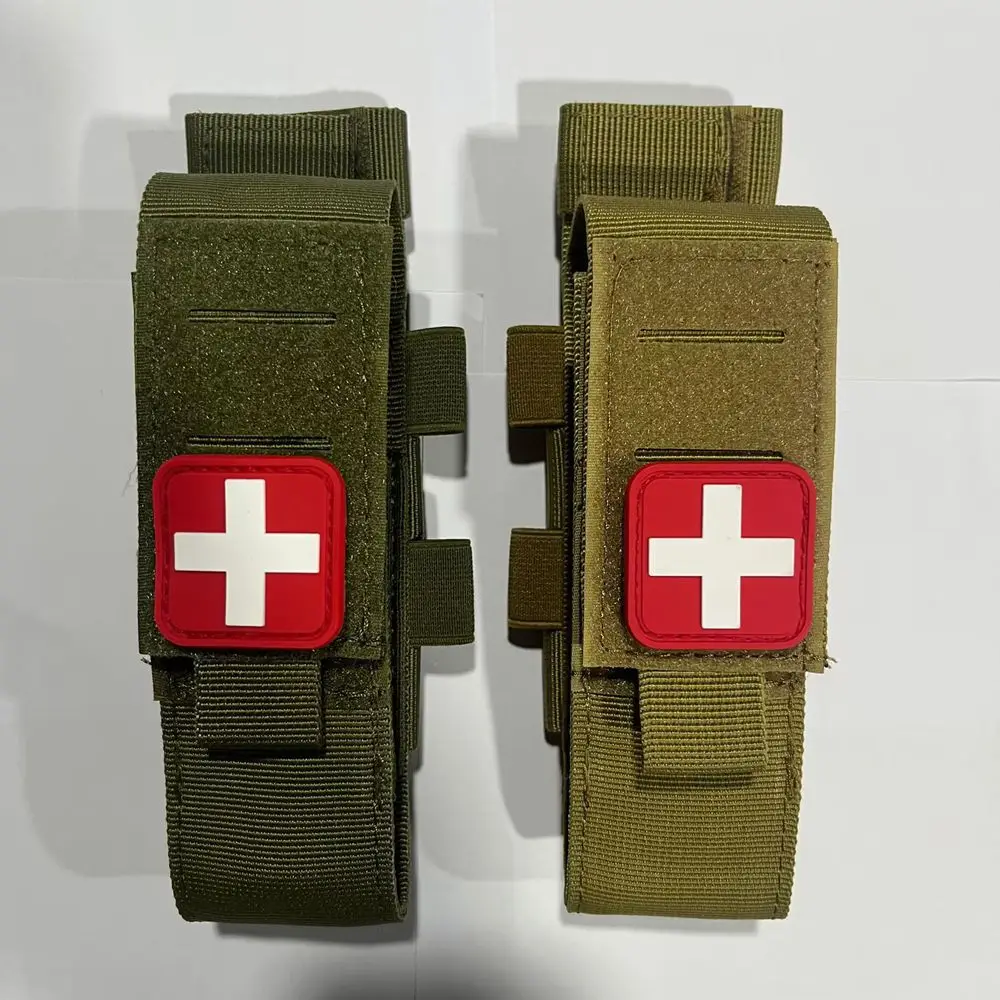 Roubík nůžky MOLLE pouch taktická první podpora souprava outdoorové sport bezodkladnost trauma EMT shears roubík úložný brašna