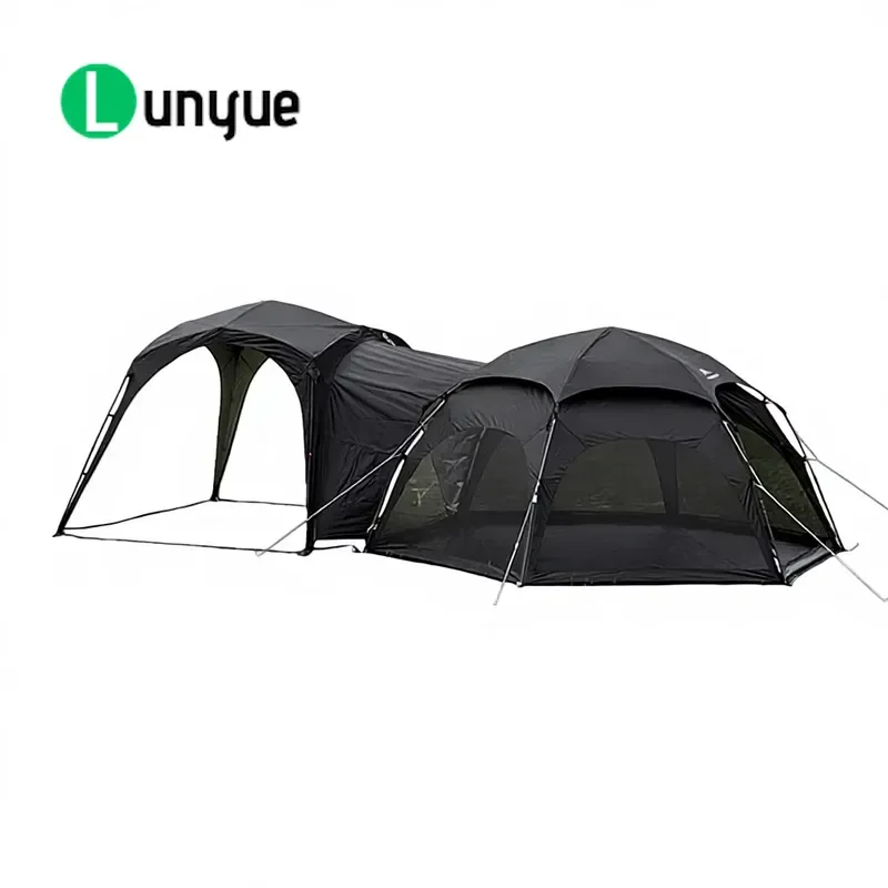 Automatic Pop Up Ball Tent Outdoor Camping Quick Open Canopy Rain Shelter Park Beach Sunshade Portable Instant Setup