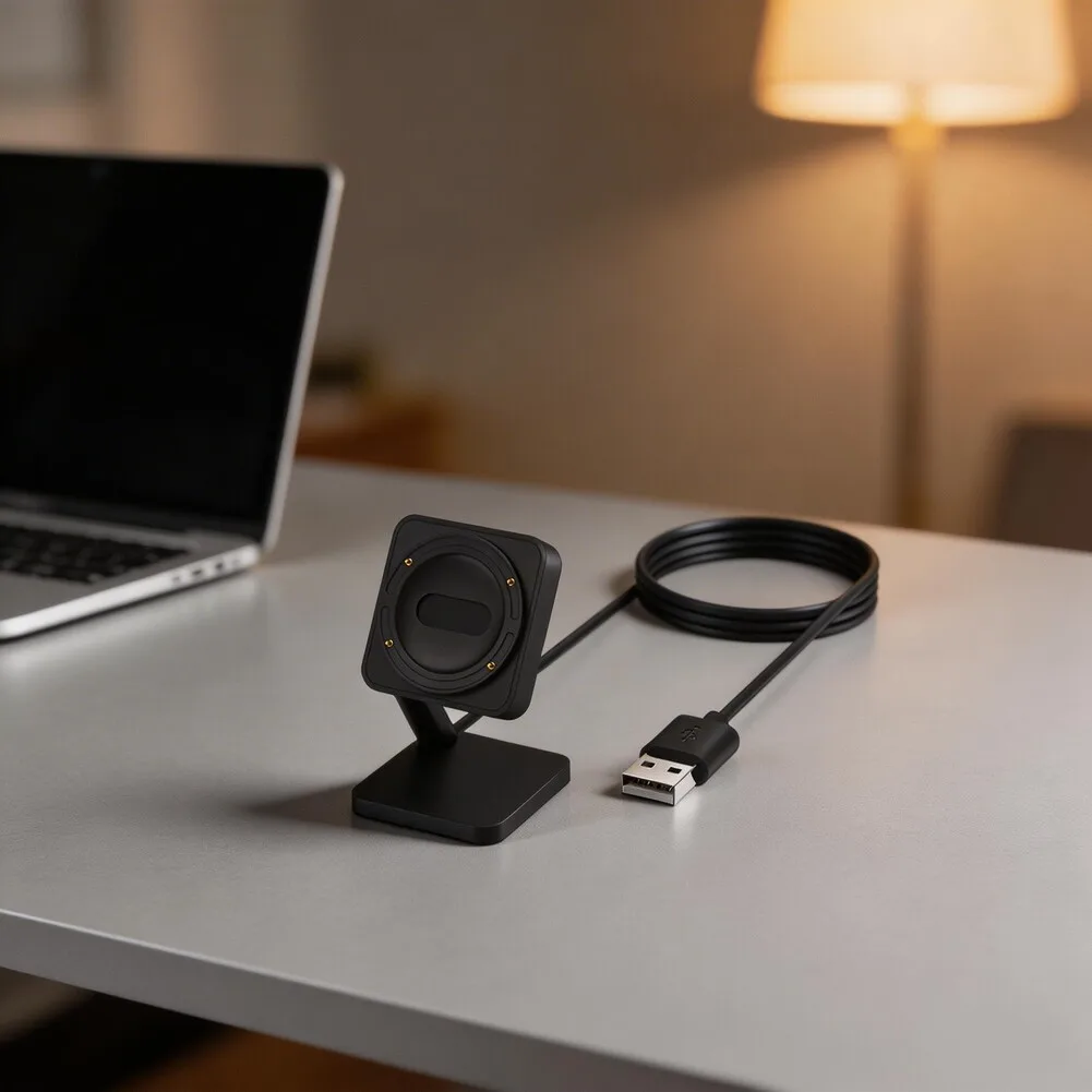 

Зарядная док-станция (1 шт.), эффективное зарядное устройство, черная док-станция из АБС-пластика для смарт-часов SUUNTO, быстрая и надежная магнитная зарядка