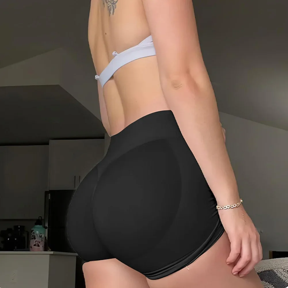 

Женские летние шорты с низкой талией, бесшовные шорты, спортивные шорты, шорты для йоги, шорты для бега и эластичные шорты для велоспорта