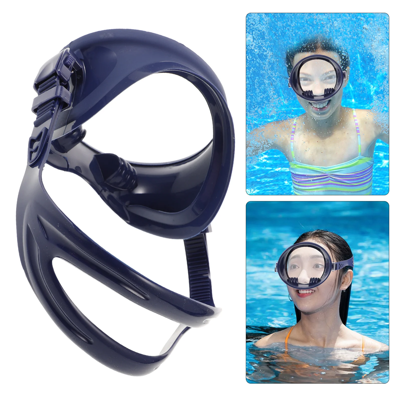 

Wide View Swimming Goggles Large Frame Waterproof For Adults Unisex Lightweight No Leak Swim Goggle Pool Beach Diving
