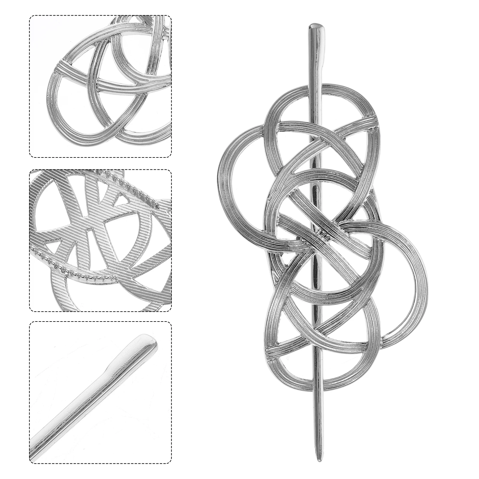 

1pc Alloy Hair Stick Retro Hollow Hairpin Women Vintage Style Bride Headdress Durable All Match Girl Hair Ornament
