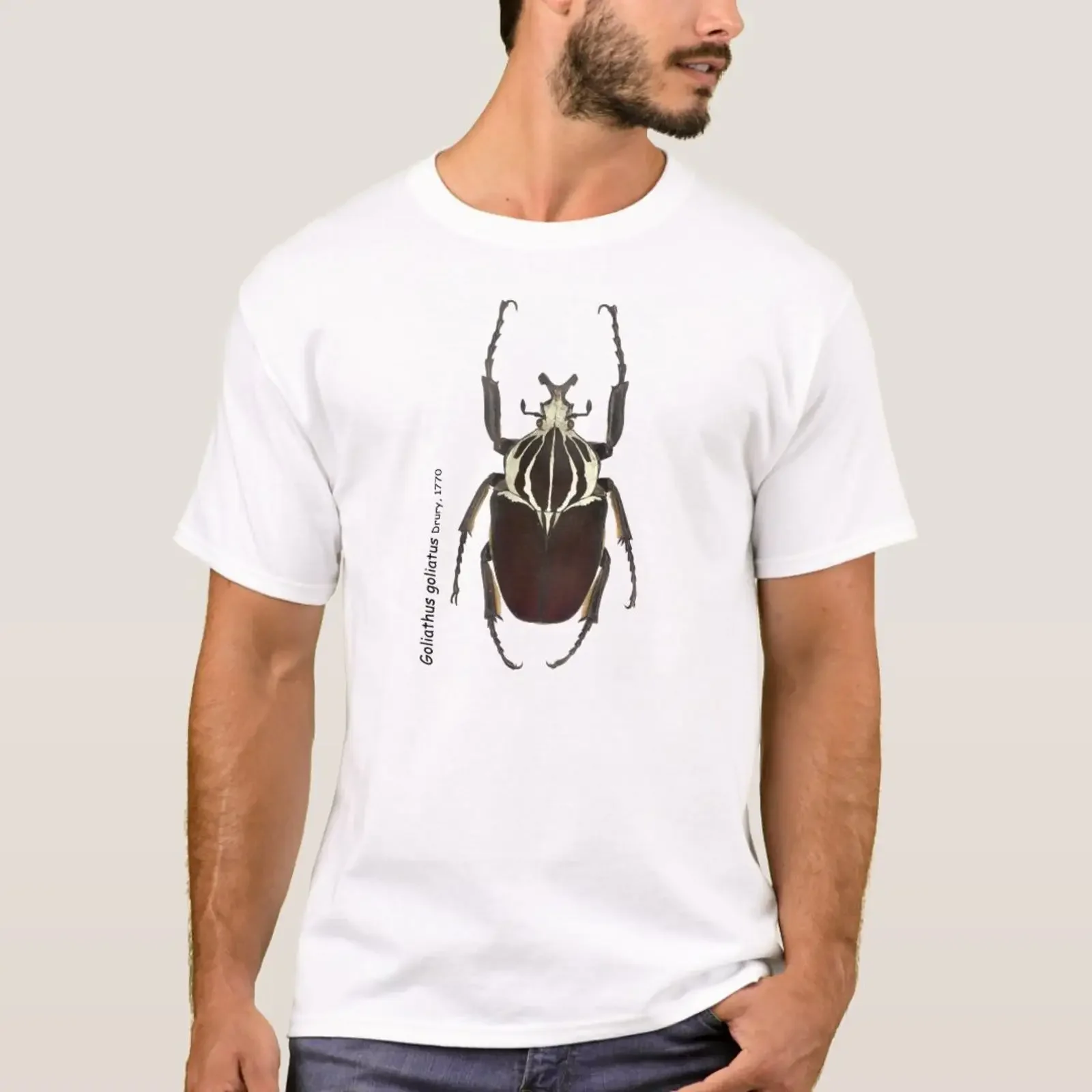 Goliath t shirt vintage Washed Soft Top For Everyday Wear Unisex Versatile Breathable homme Comfortable designer clothes Casual