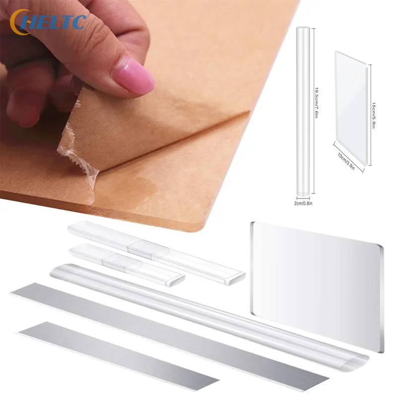 

6Pcs/Set Acrylic Clay Roller Shape Polymer Clays Cutters Carbon Steel Blades For DIY Shaping Modelling Sculpting Ceramic Tools