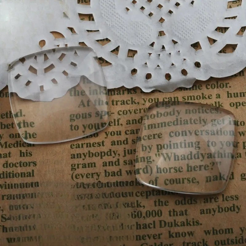 

25x25mm Square Flat Back Clear Crystal Glass Cabochon,thickness 5.5mm,clear Glass,sold As 50pcs/lot-C4640