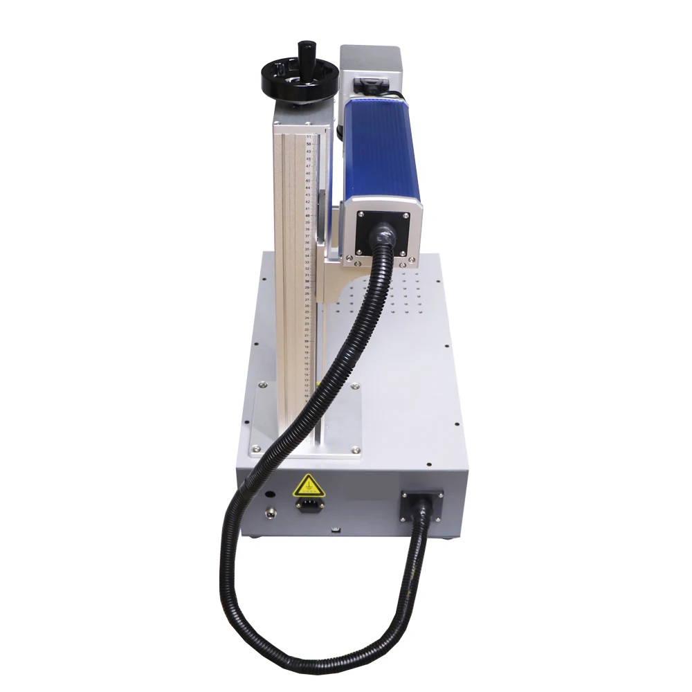 50W Raycus Fiber Laser Marking Machine Jewerly Metal Engraving Engraver With Rotary For Card Silver Gold Cutting 30W 20W Max