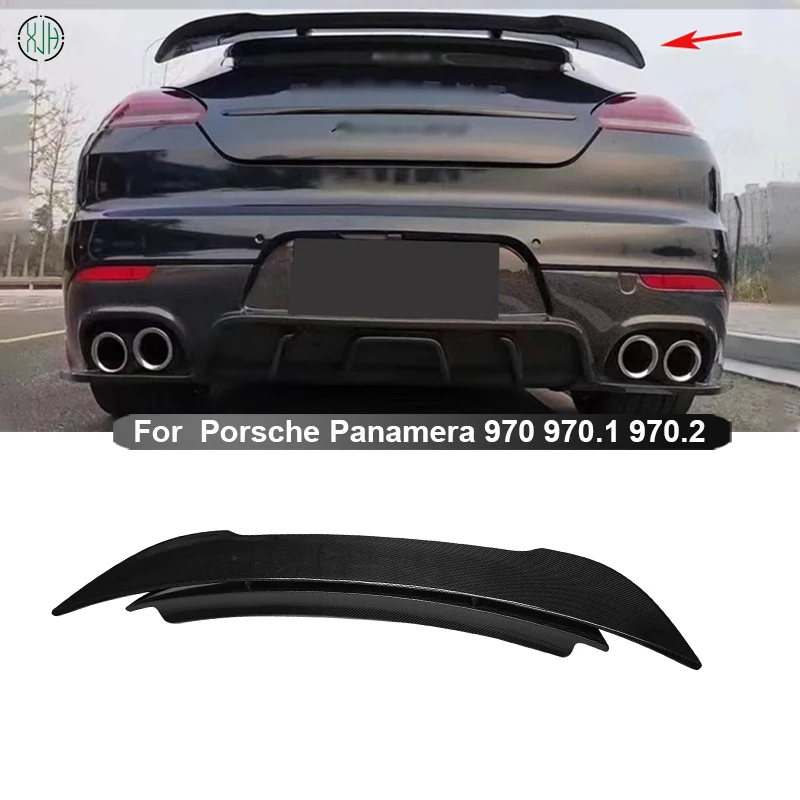 Becquet de Coffre Arrière en Fibre de Carbone, Kit de Carrosserie de Mise à Niveau pour Porsche Panamera 970, 970.1, 970.2, 2009-2016