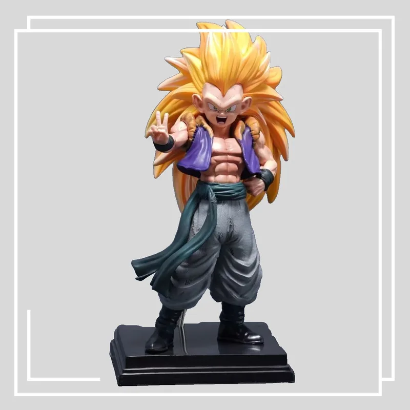 

Фигурка Dragon Ball GK Saiyan Tranx, модель аниме-фигурки Wutianx с тремя головами