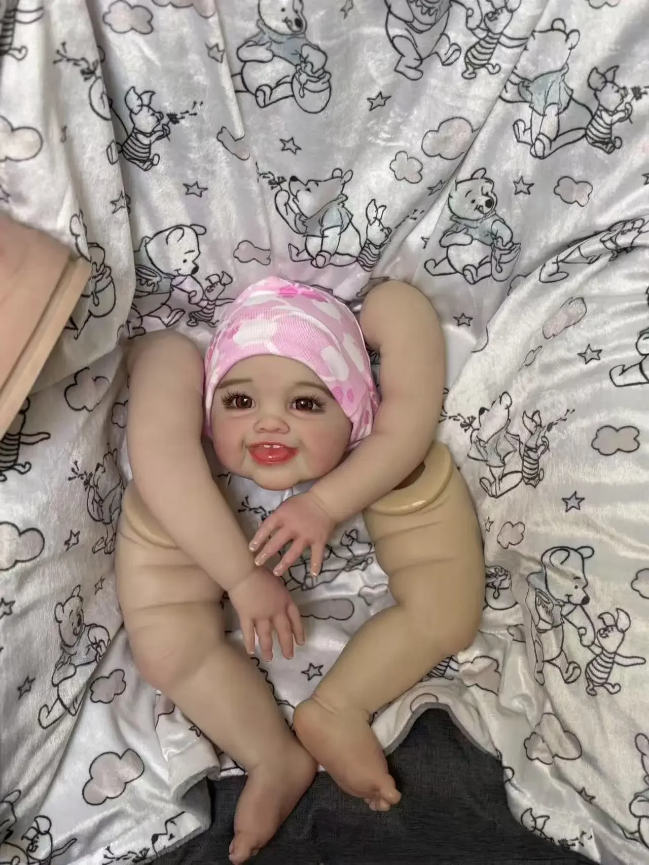 

St.Store индивидуальные ограниченные поставки 28icnch Reborn Baby Devi окрашенный комплект DIY часть с разъемами с тканевым корпусом DIY часть