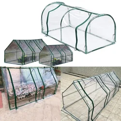 Ooutdoor Garden Conservatory Cover Easy To Assemble Clear PVC Scroll Design Greenhouse Plant Cover For Plants Nursery