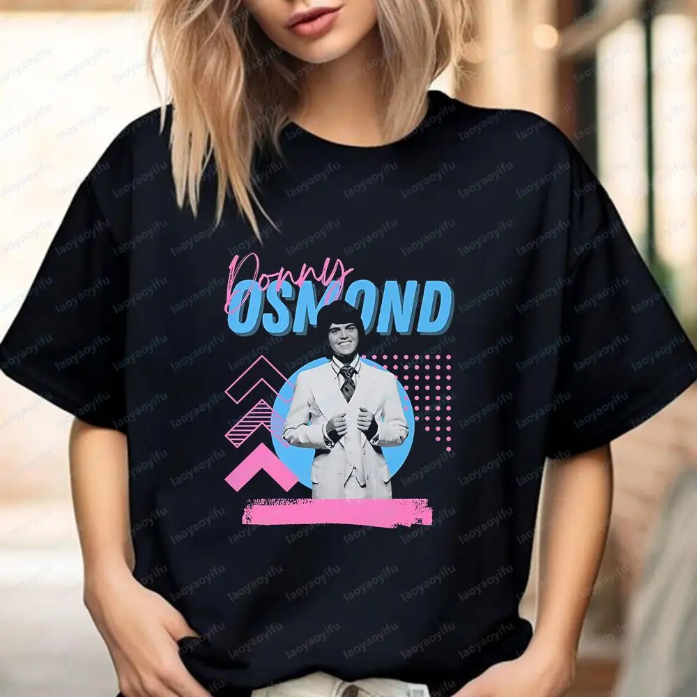 Donny Osmond - Unique Summer Casual Trendy Multi-Purpose Short-Sleeved Men's and Women's Round-neck T-Shirt