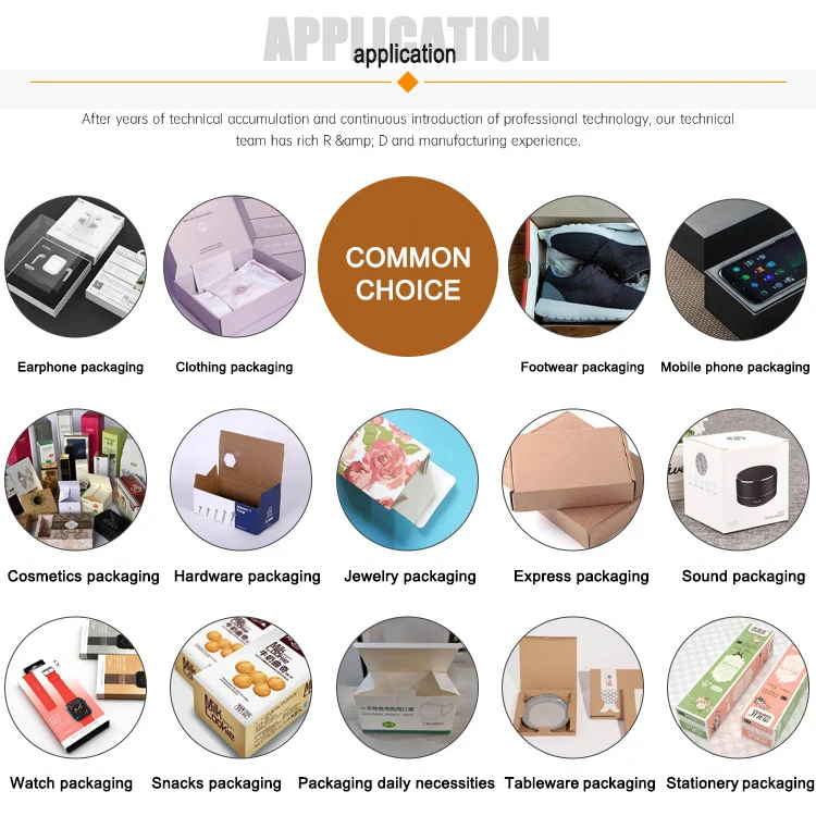 Pasting Folder Gluder Paper Fruit Box Forming Machine Box Making Machine Paper Pizza Box Making Machine