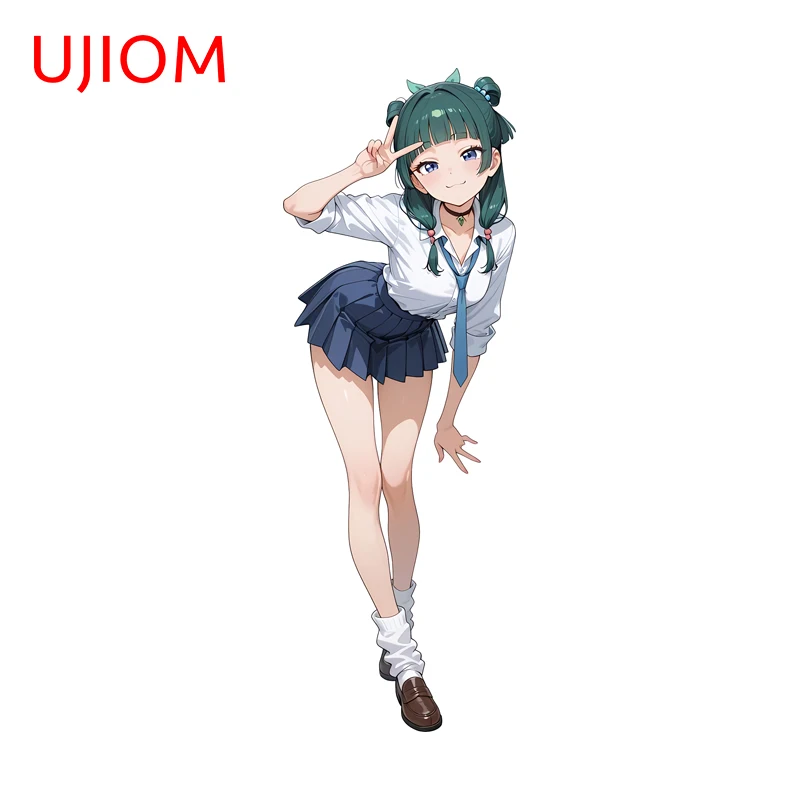 UJIOM Maomao Enchanting Waifu Wall Sticker Standing Posture Attractive Scratch Proof Decal Murals Decoration Accessories