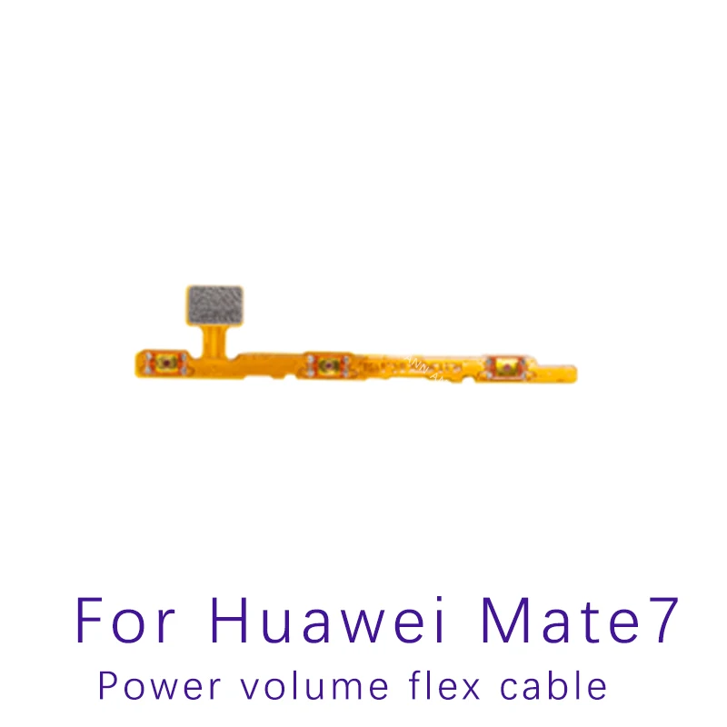 ON OFF Power Button Flex Cable Ribbon For HuaWei Mate 7 8 9 20 10 Pro Lite Mute Silence Volume Key Part