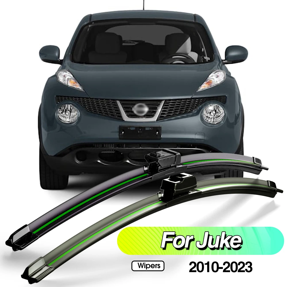 

For Nissan Juke F15 F16 2010-2023 2pcs Front Windshield Wiper Blades Windscreen Window Accessories 2011 2013 2014 2019 2020